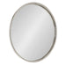 Round Mirror Silver 24" Diameter 1