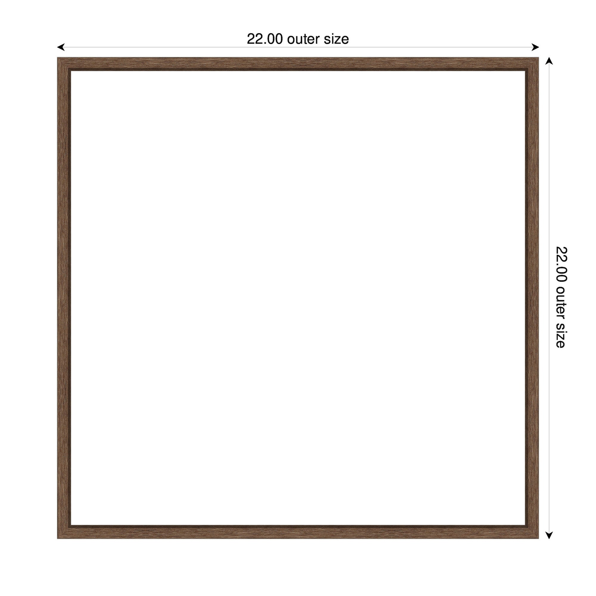Art Set 2 Piece Set 22x22 Sylvie Walnut 2