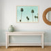 Mounted Canvas 38x29 Woodgrain Stripe Blonde 6