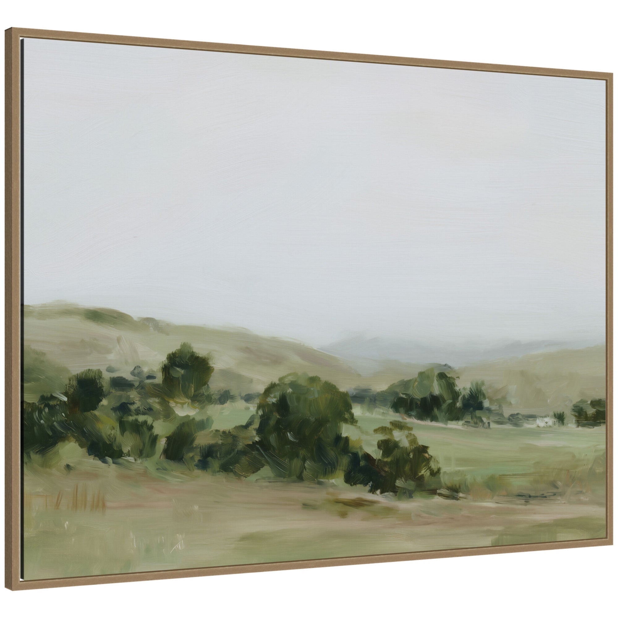 Framed Canvas 42x32 Sylvie Dark Gold 1