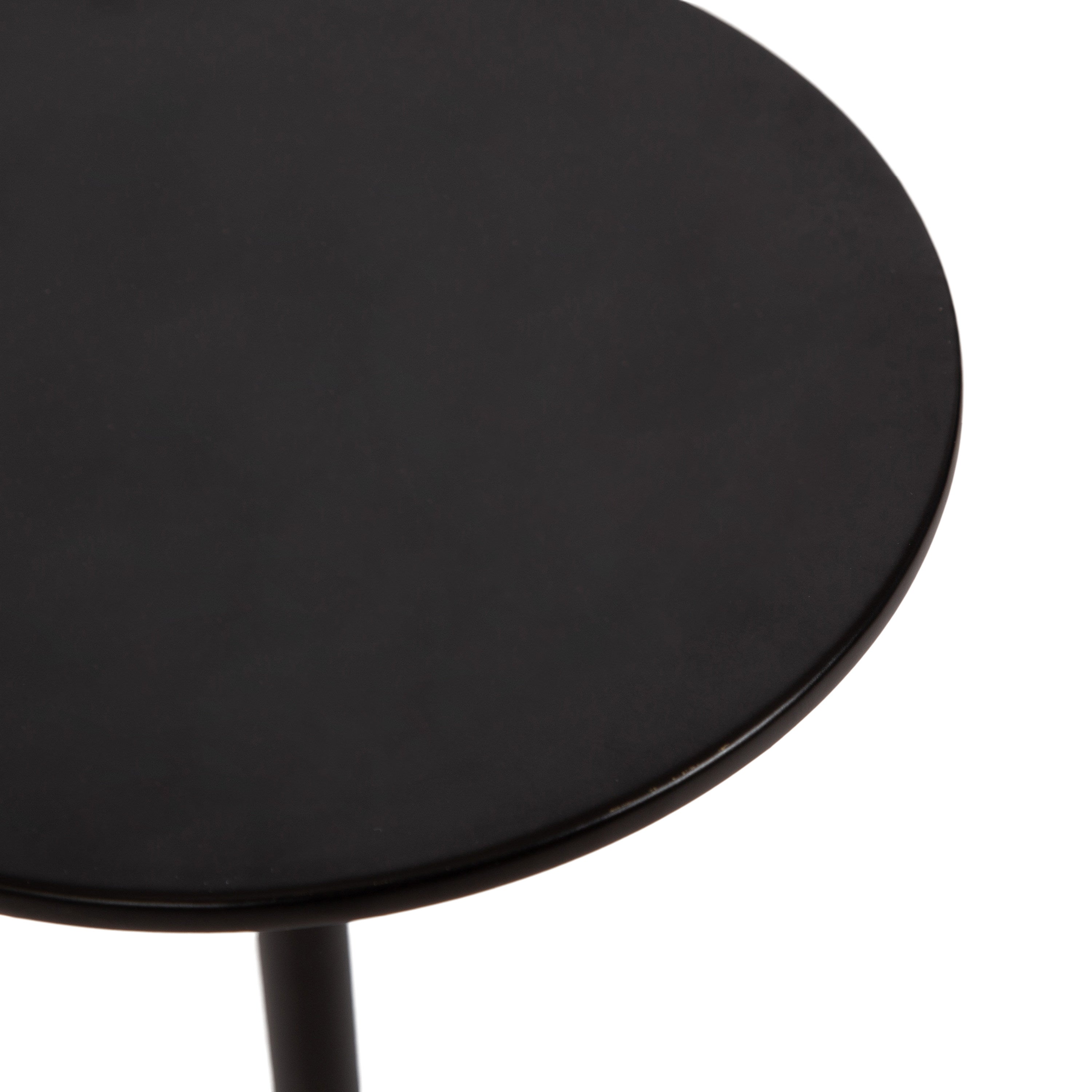 Drink Table Black 7x7x20 3