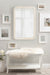 Rectangle Mirror 24x36 White 8