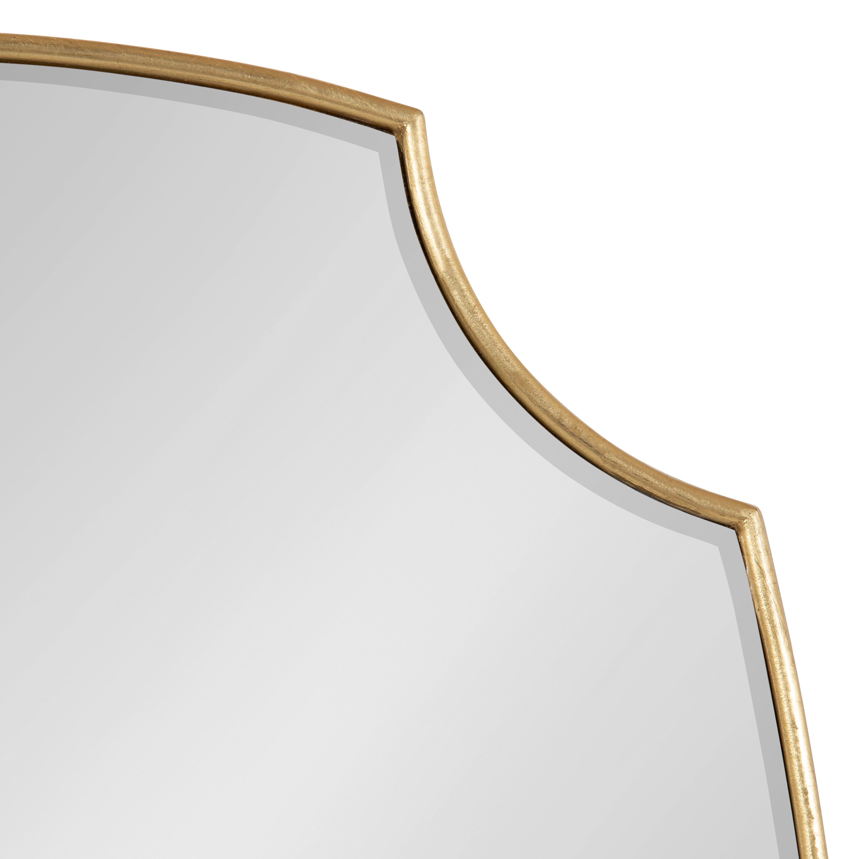 Scallop Mirror Gold 20x30 3
