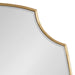Scallop Mirror Gold 20x30 3