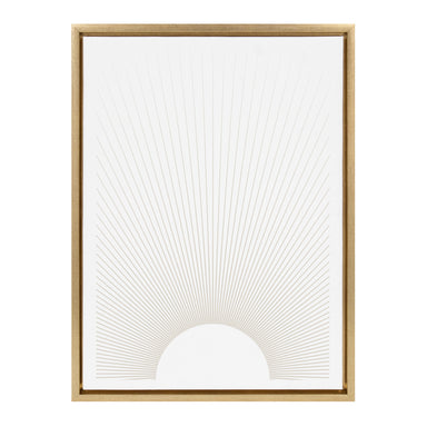 Framed Canvas Sylvie Bright Gold 18x24 2