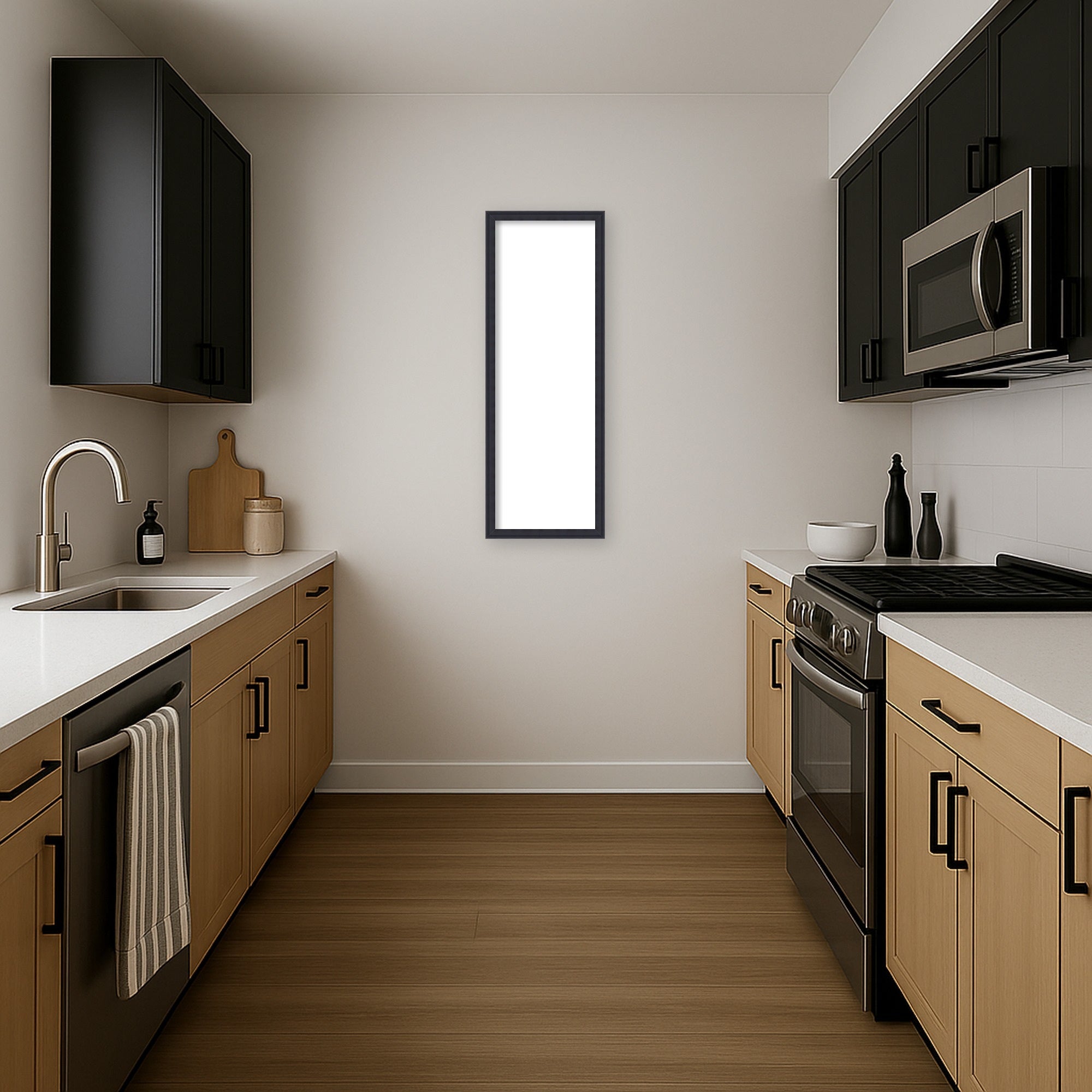 Dry Erase Board Florence Black 14x38 5
