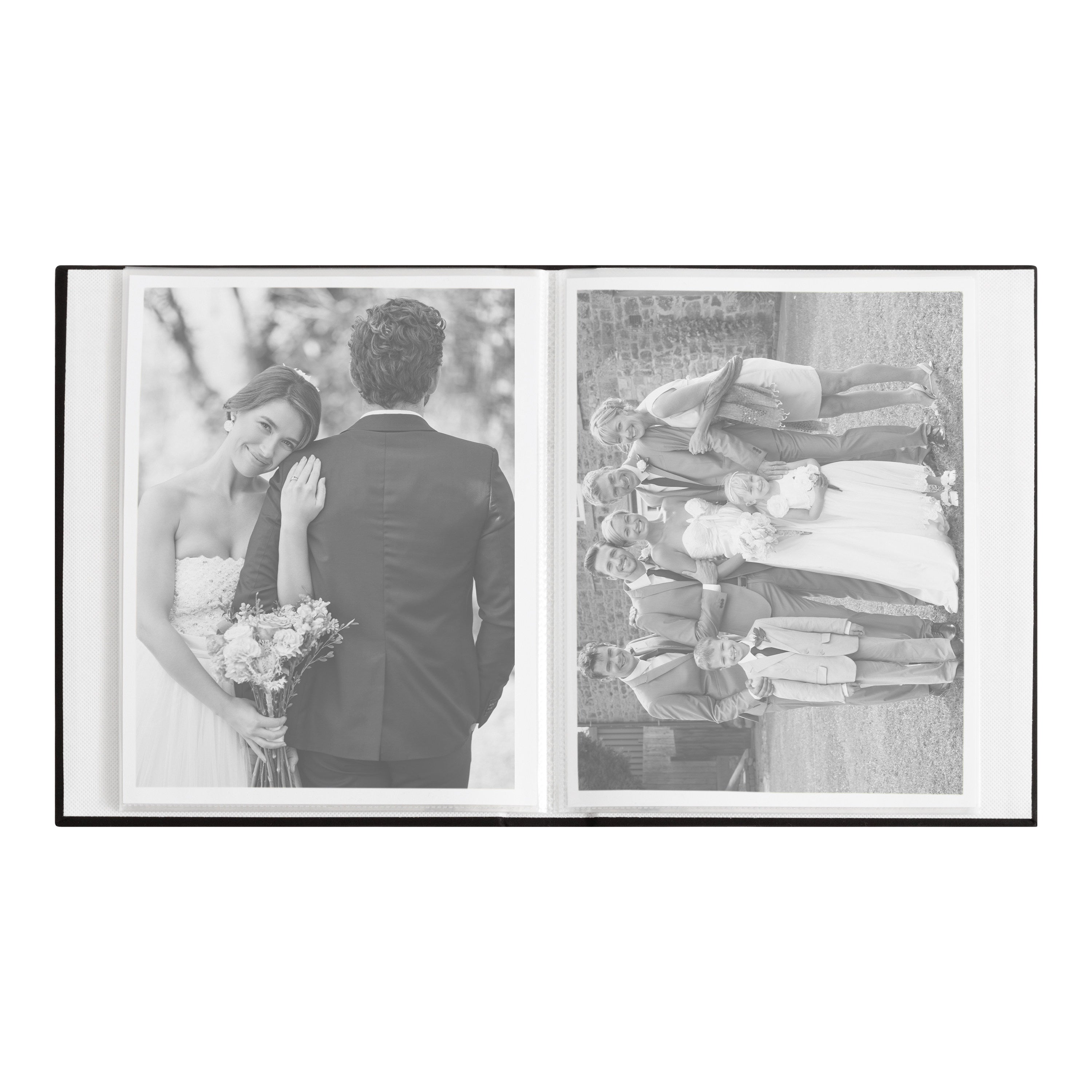 Scrapbook Black 40 Photos 4