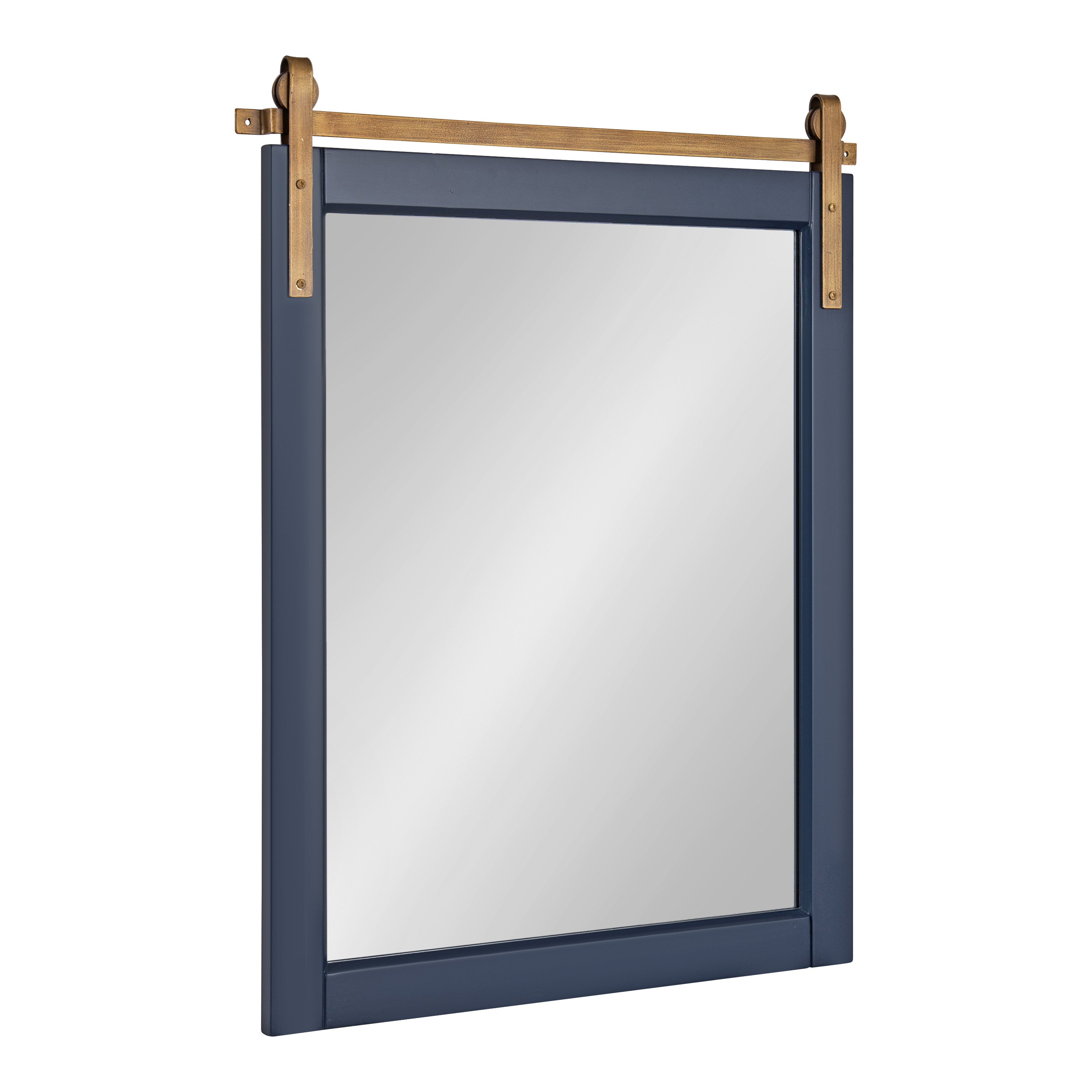 Rectangle Mirror Navy Blue 24x31 1