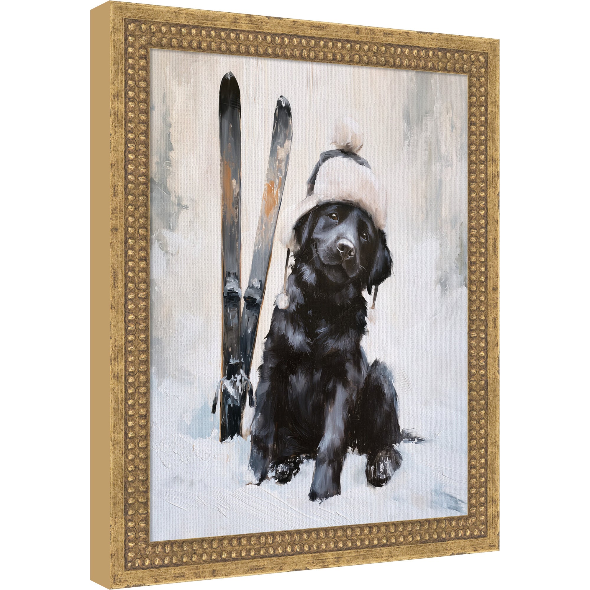 Mounted Canvas Castellan Gold 13x16 1
