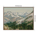 Framed Canvas Sylvie Walnut 42x32 2