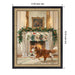 Mounted Canvas Castellan Black 13x16 2