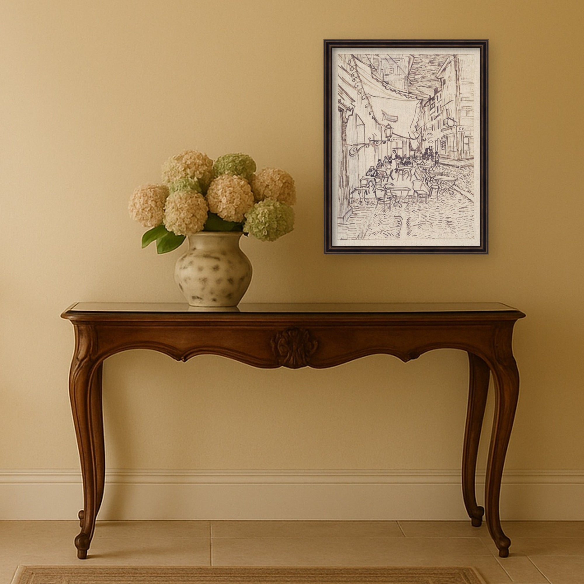 Mounted Canvas 20x26 Dark Bronze Scoop 7