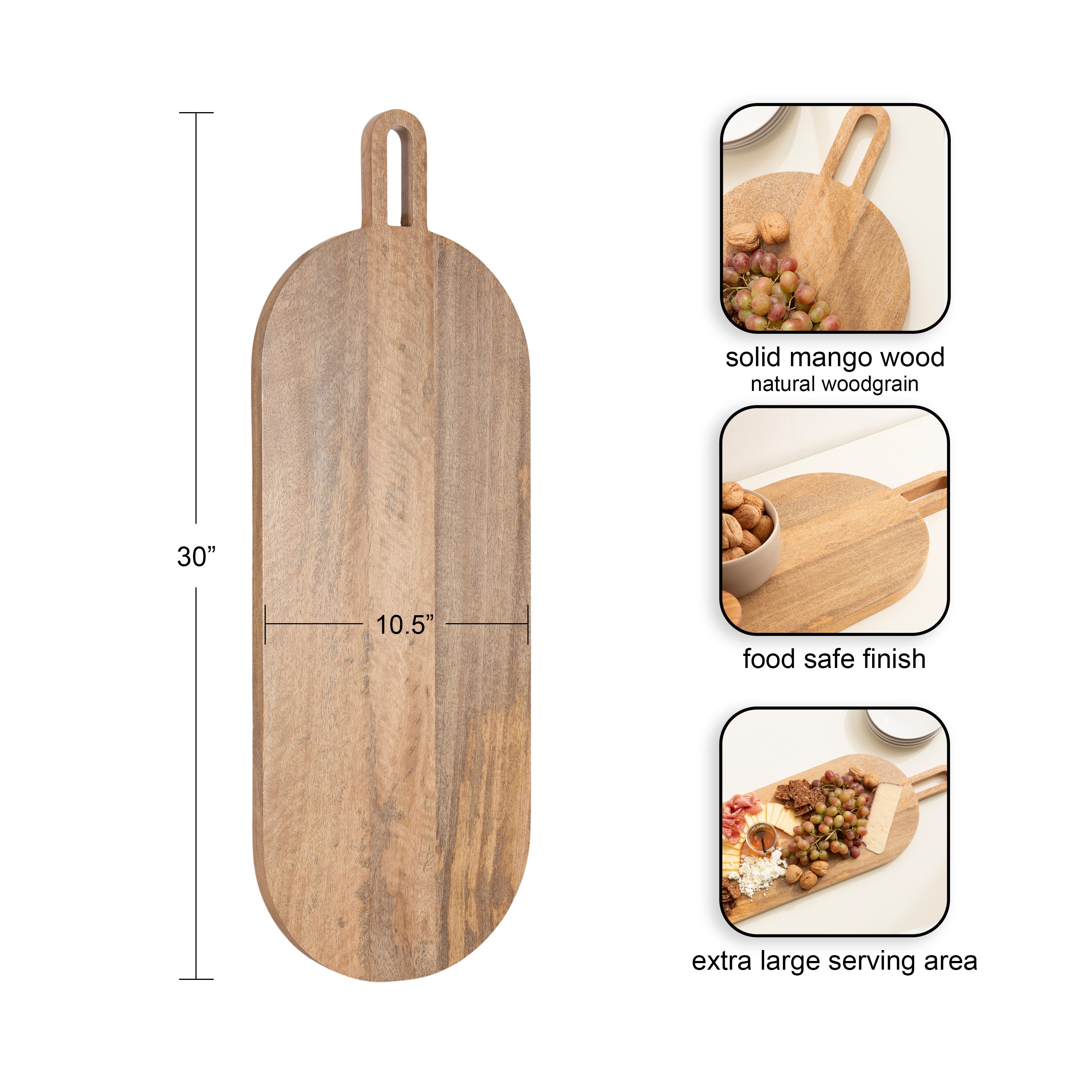 Staven Wood Serving Board