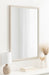 Rectangle Mirror White 24x36 6