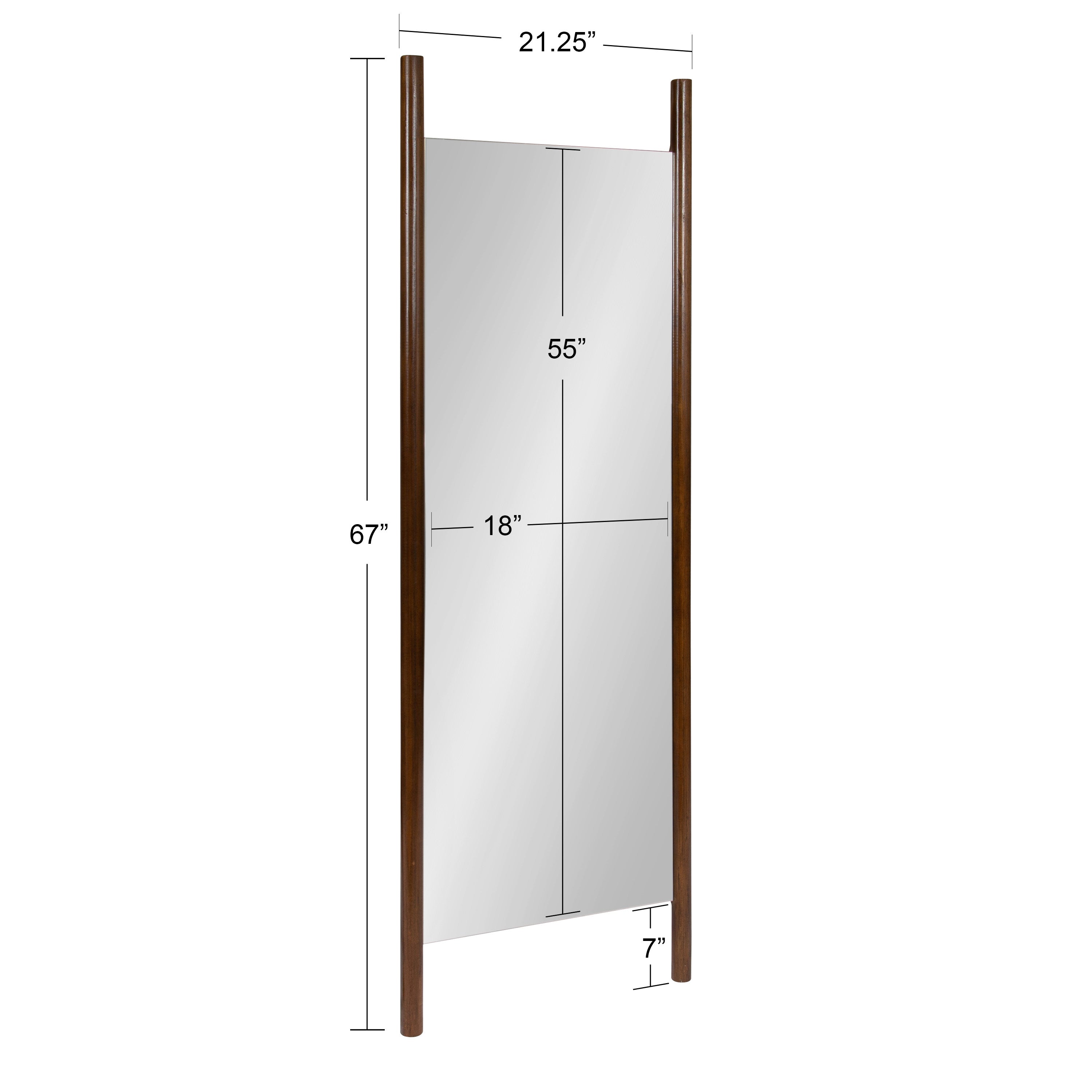 Findlay Wood Wall Leaner Mirror