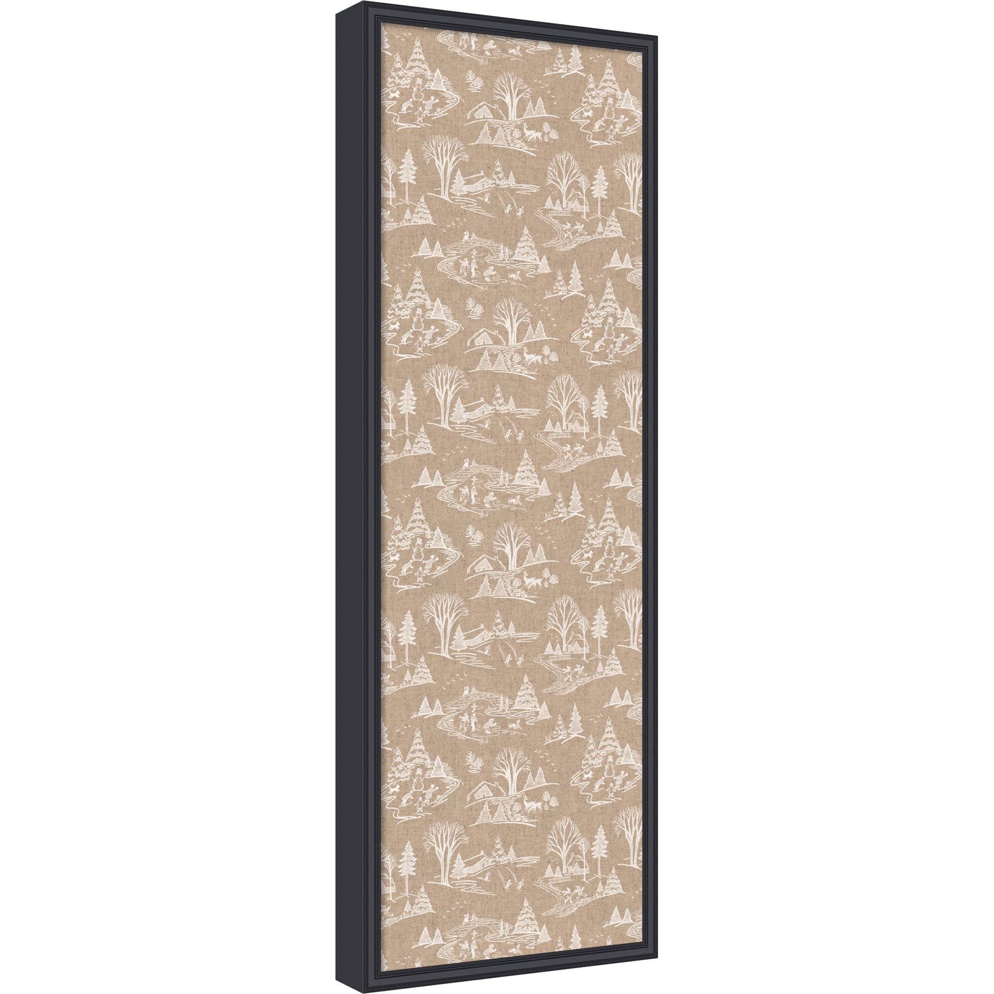 Magnetic Canvas Edith Black 13x37 1