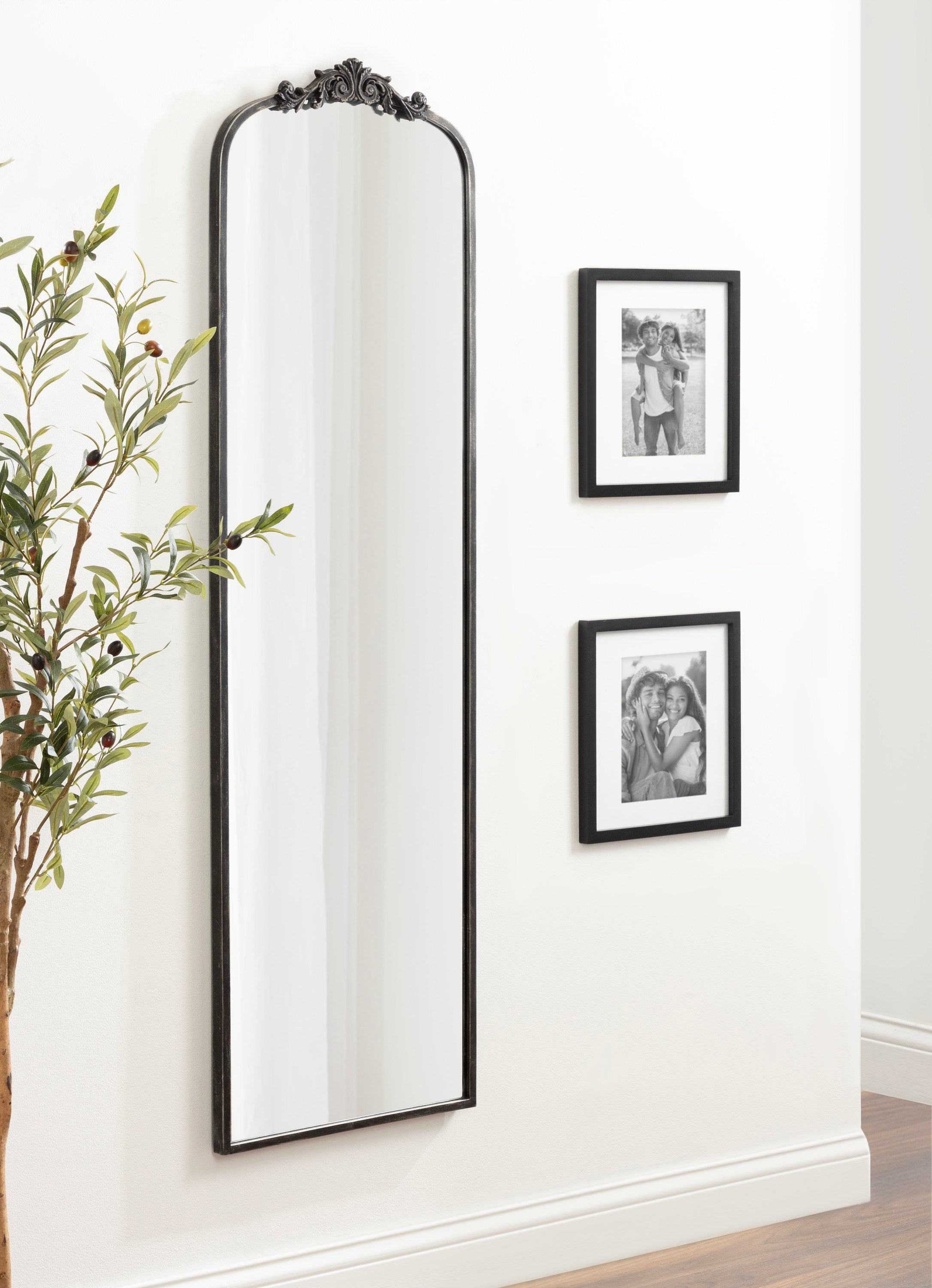 Full Length Mirror 18x58 Black 6