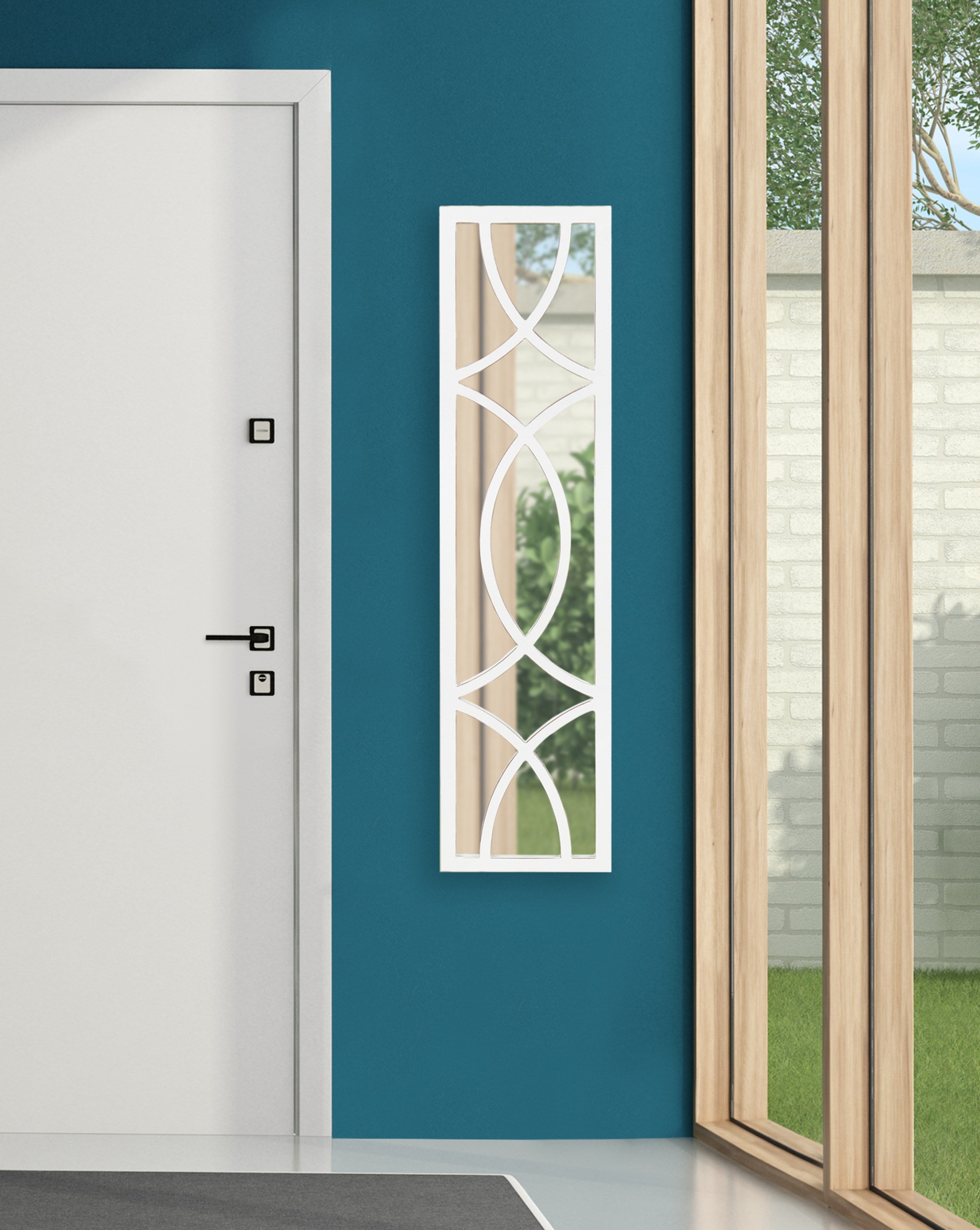 Tolland Wood Panel Wall Mirror