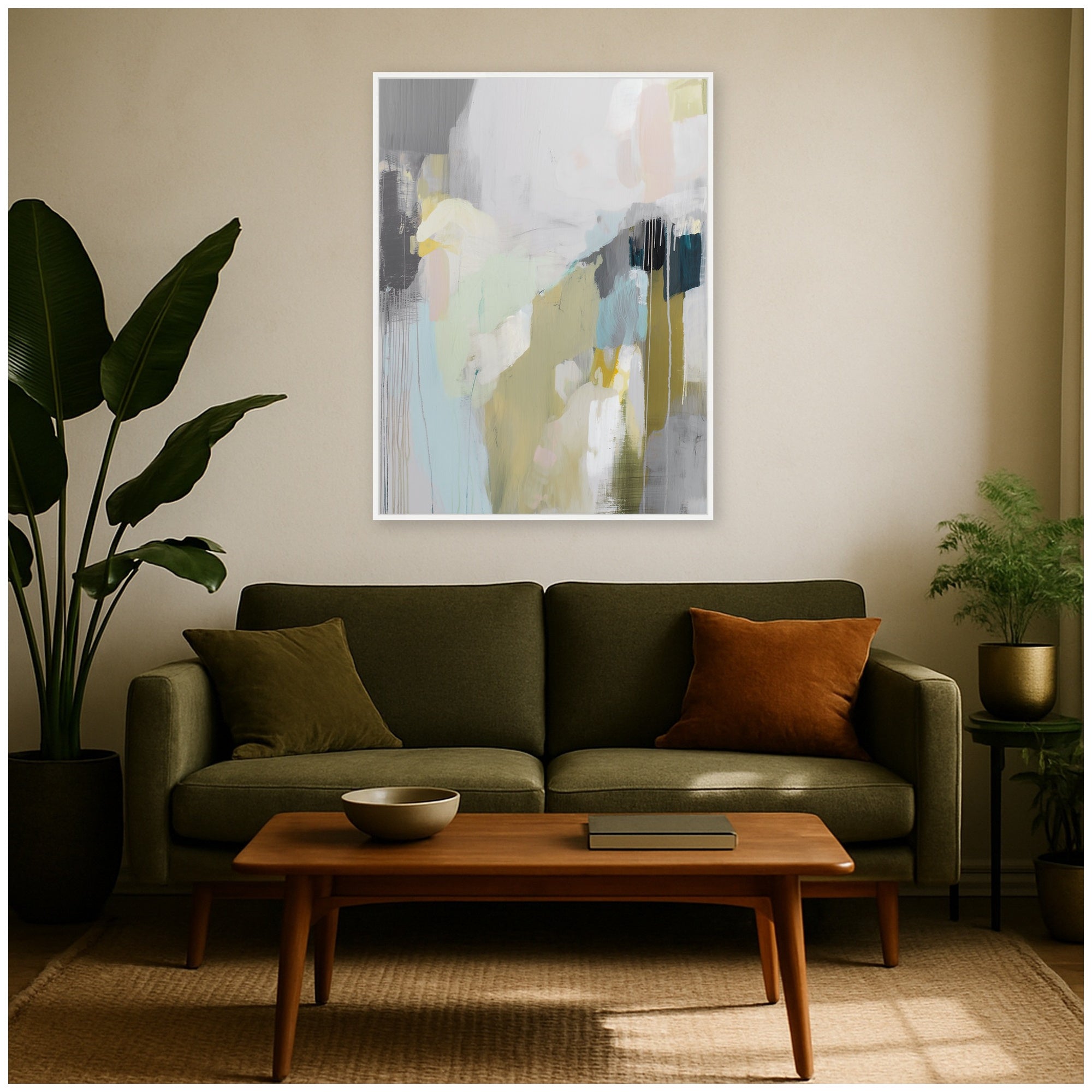 Framed Canvas 32x42 Sylvie White 5