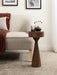 Drink Table Walnut Brown 10x10x22 6