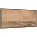 Framed Canvas 40x18 Sylvie Walnut 1