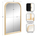 Arch Mirror Natural 24x36 2