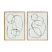 Art Set Sylvie Bright Gold 2 Piece Set 28x38 1