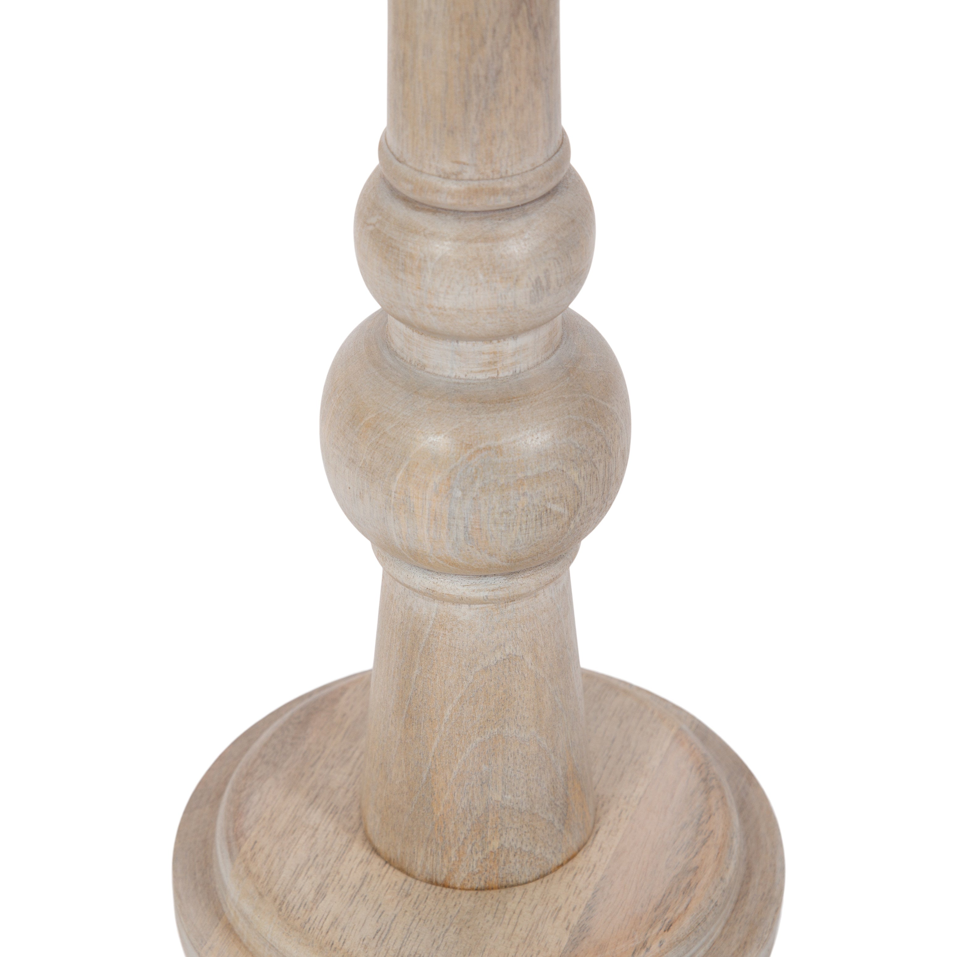 Side Table Whitewash 8x8x23 3