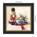 Mounted Canvas Belmont Black 10x10 2