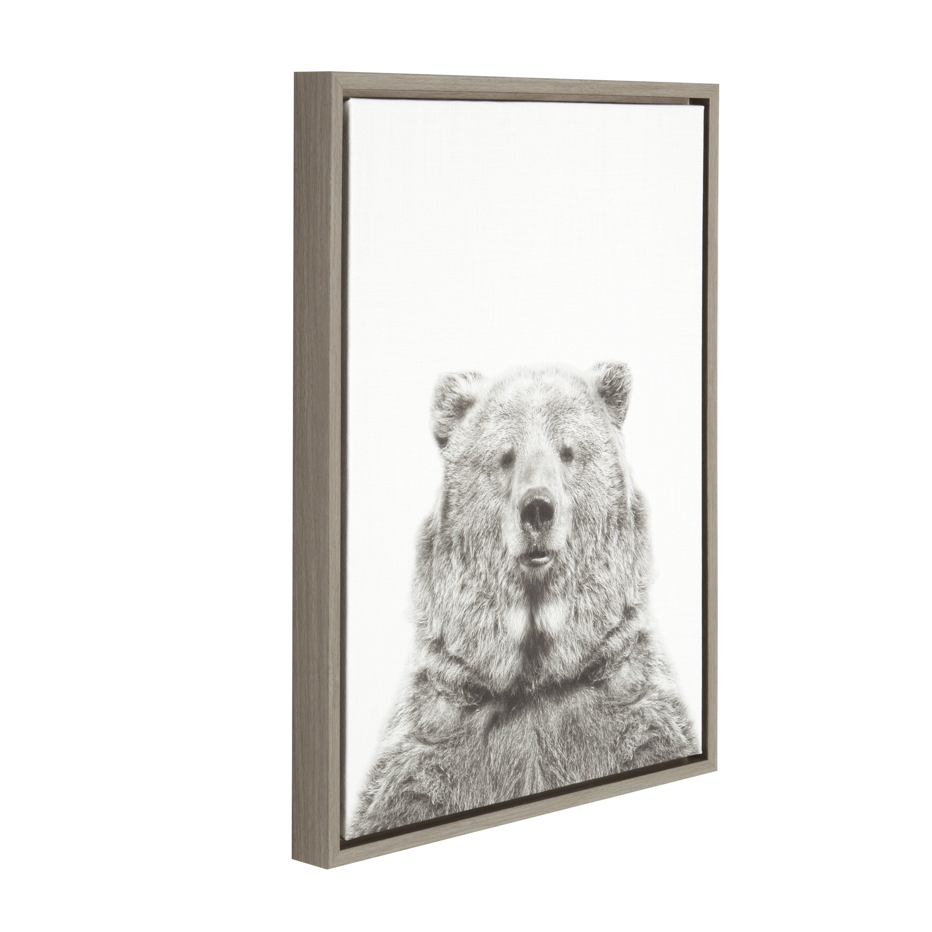 Framed Canvas 18x24 Sylvie Graywash 2