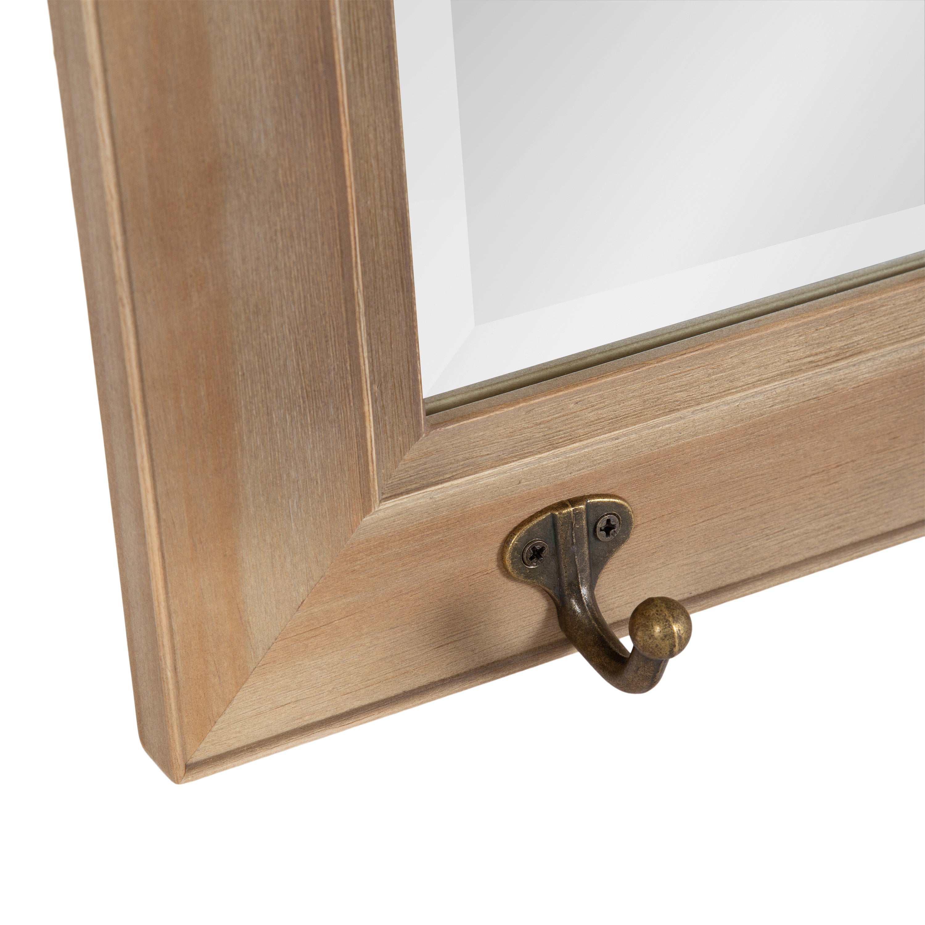 Pub Mirror with Metal Hooks – kateandlaurel