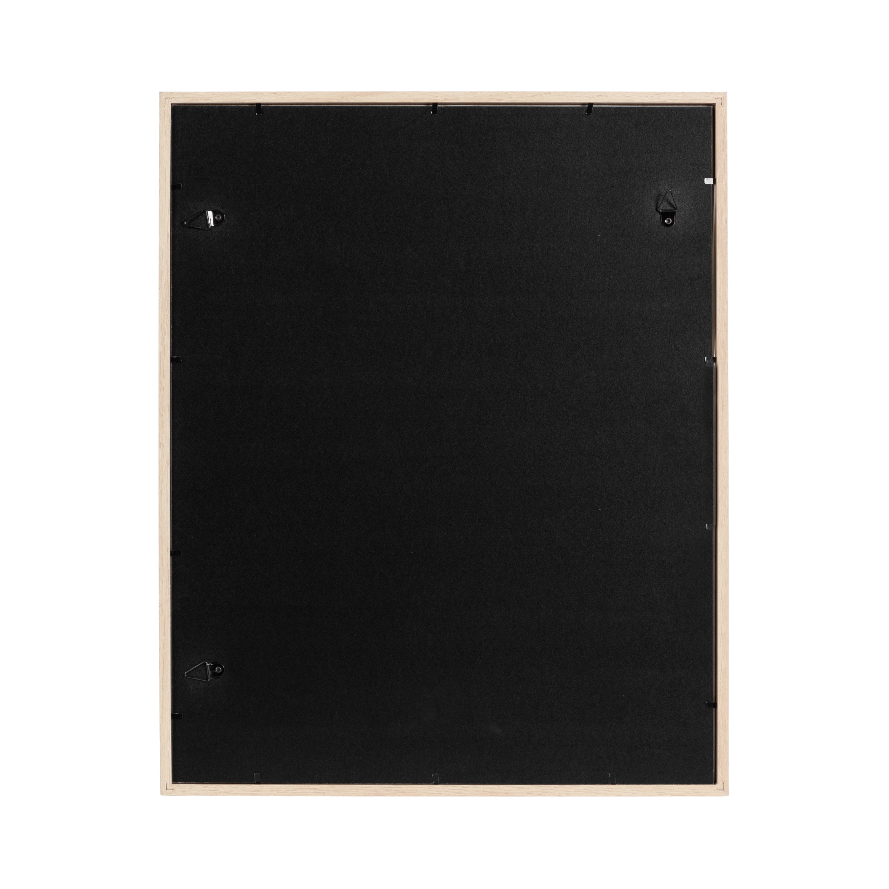 Wall Frame 16x20 matted to 8x10 White Natural 4
