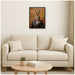 Framed Canvas 18x24 Sylvie Beaded Black 7