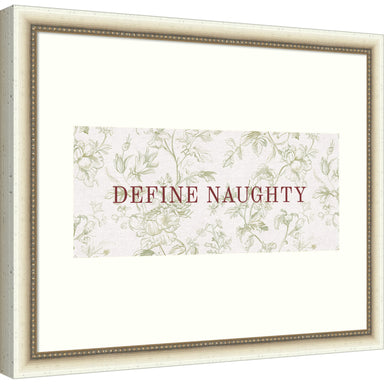 Framed Art Belmont Distress White 22x18 1
