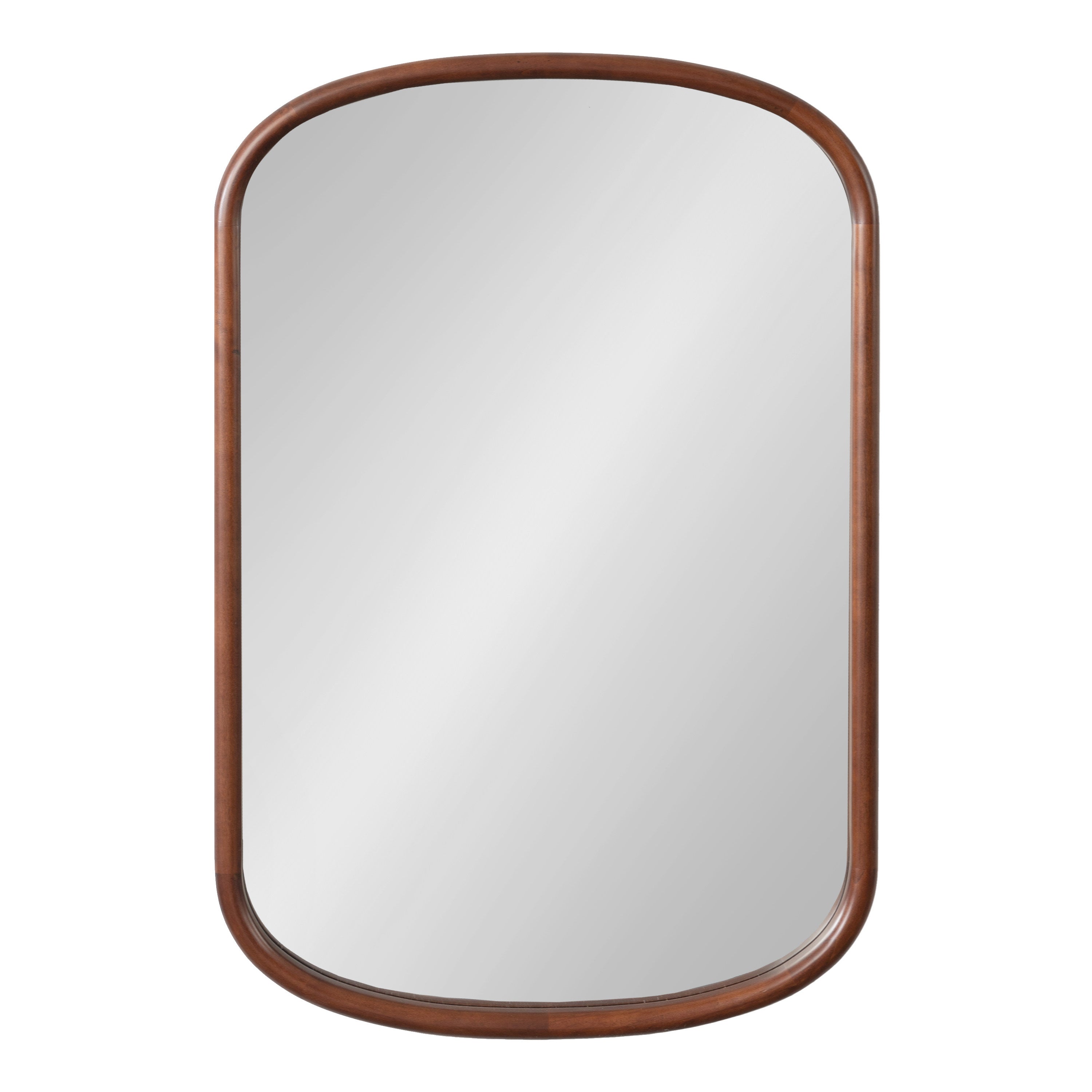 Capsule Mirror Dark Brown 24x36 5