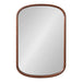 Capsule Mirror Dark Brown 24x36 5