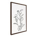 Framed Canvas Sylvie Walnut 23x33 2