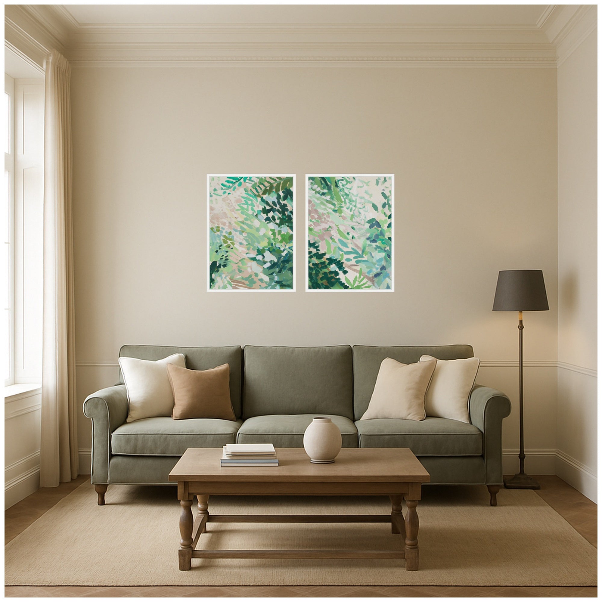 Art Set 2 Piece Set 18x24 Sylvie White 5