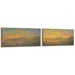 Art Set 2 Piece Set 18x40 Sylvie Dark Gold 1