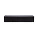 Floating Console Table Black 30x9x6 4