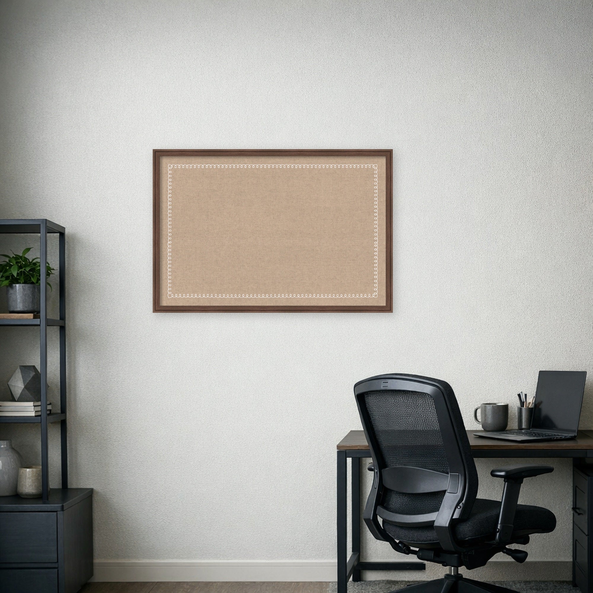 Magnetic Canvas 38x26 Florence Medium Brown 7