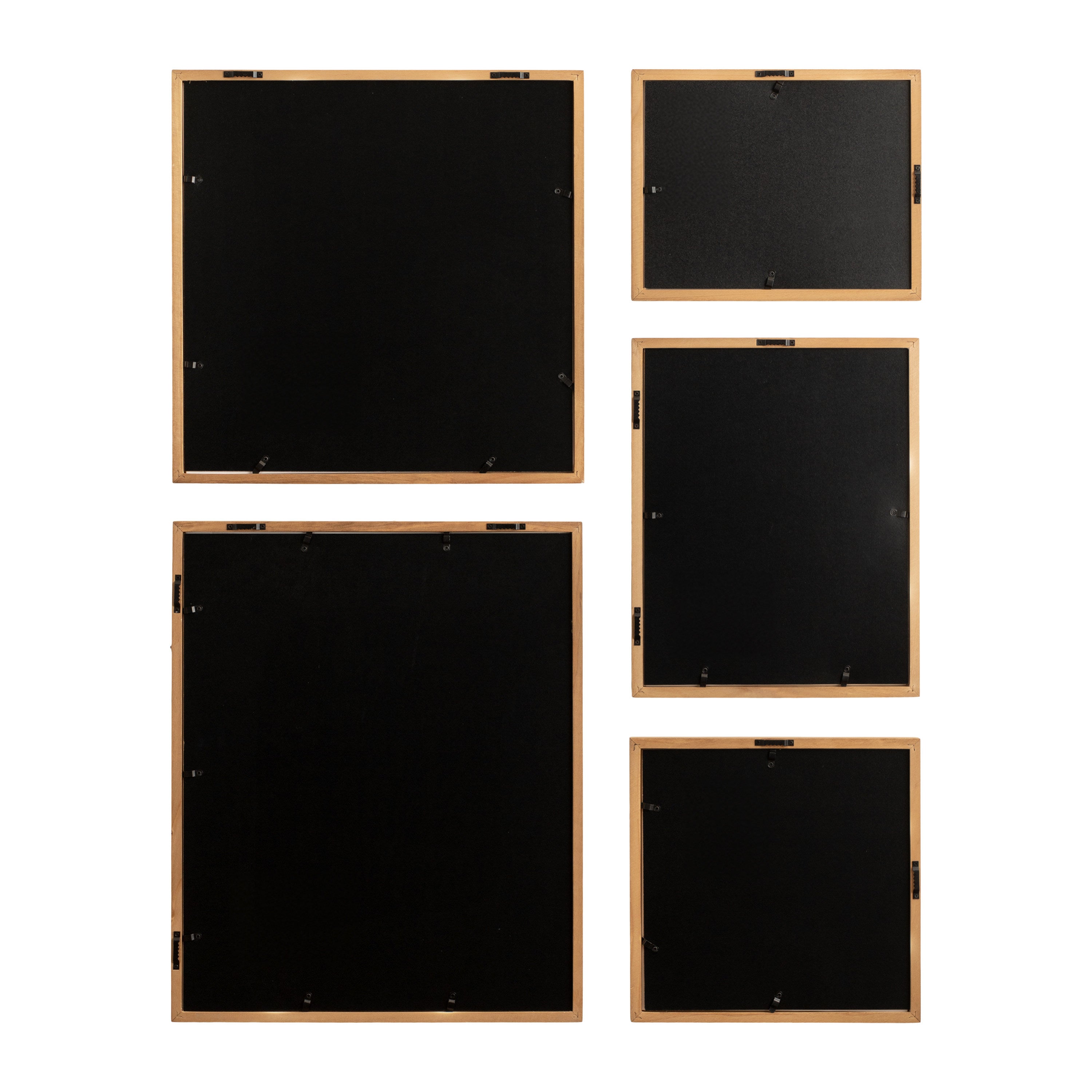 Frame Box Set Rustic Brown 5 Piece 4