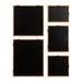 Frame Box Set Rustic Brown 5 Piece 4