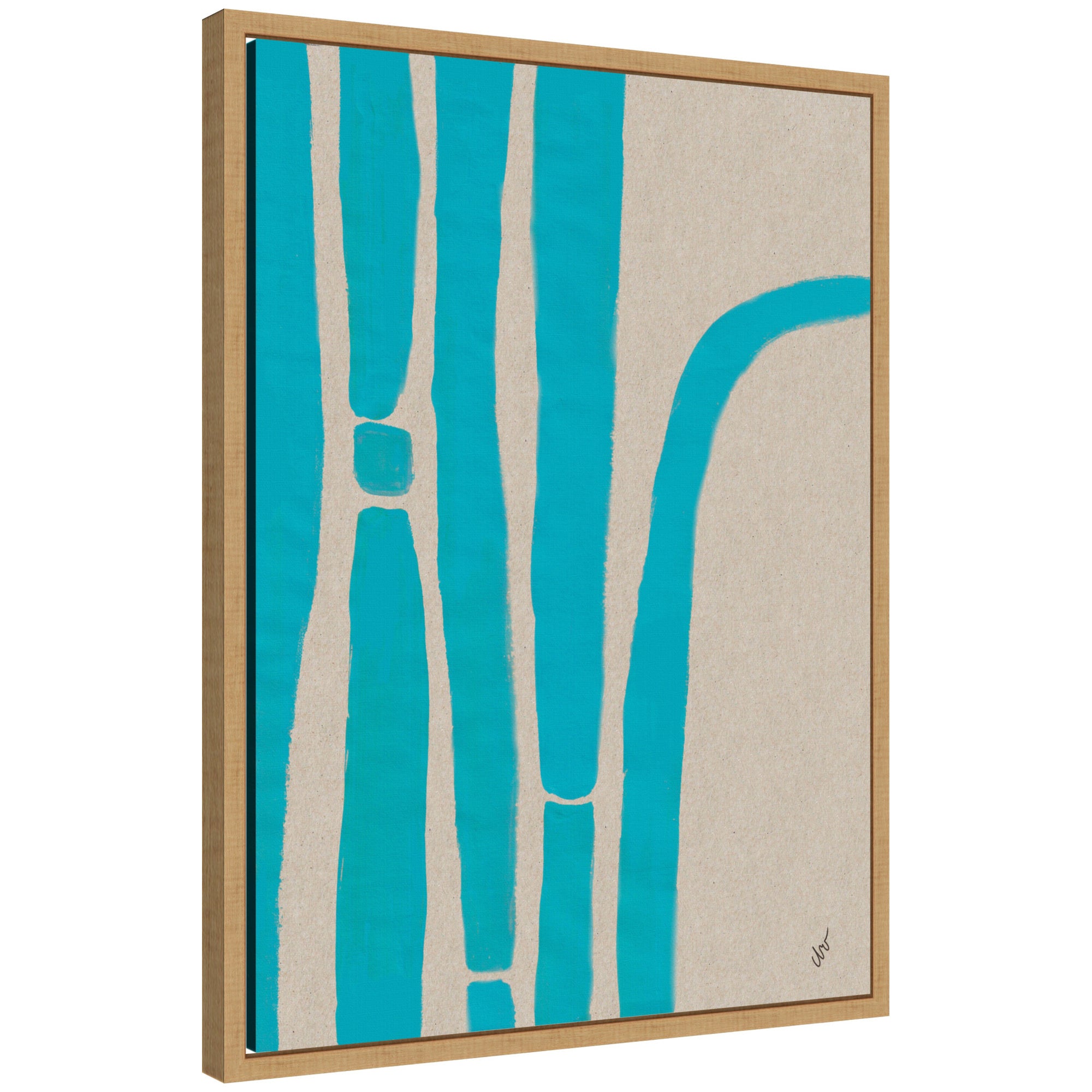 Framed Canvas 18x24 Sylvie Natural 1