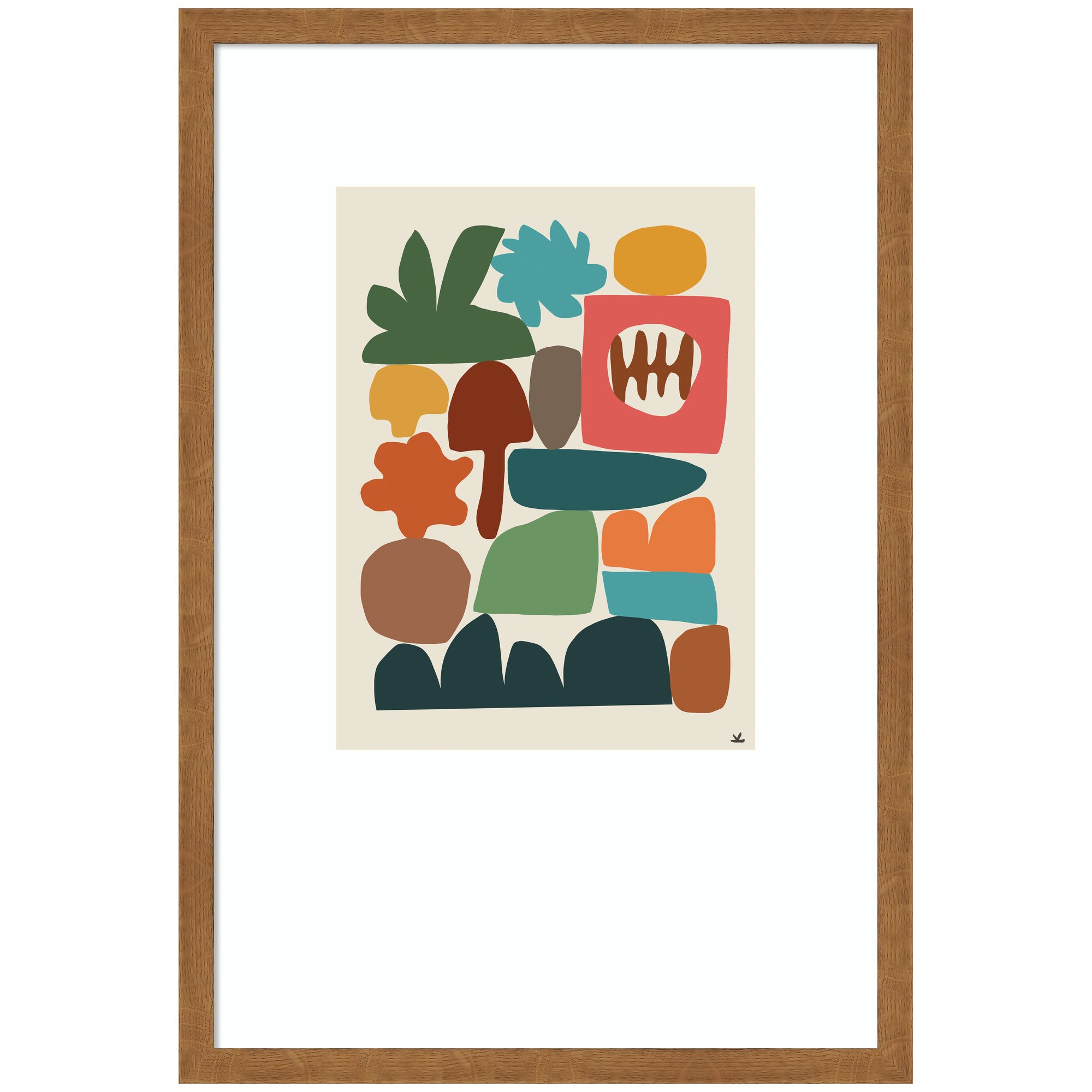 Night Chords 2 by Kelly Knaga Framed Wall Art Print
