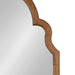 Arch Mirror Rustic Brown 24x48 3