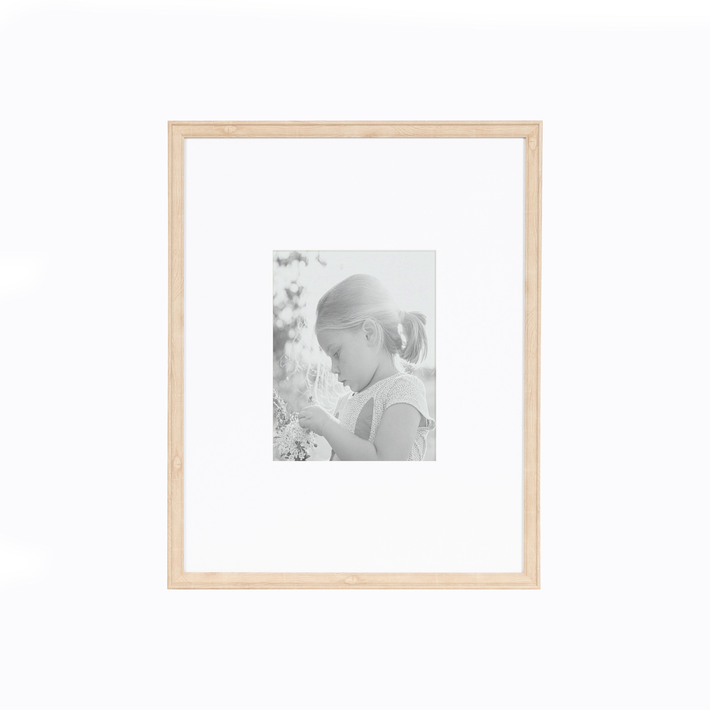 Wall Frame Natural 16x20 matted to 8x10 6
