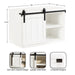 Floating Side Table White 20x12x15 2