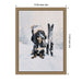 Framed Canvas Sylvie Dark Gold 10x13 2