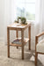 Side Table Natural 22x14x26 6